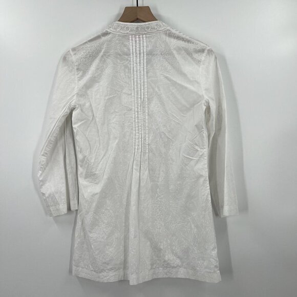 Lilly Pulitzer Sarasota Tunic Beaded Resort White - Picture 11 of 12